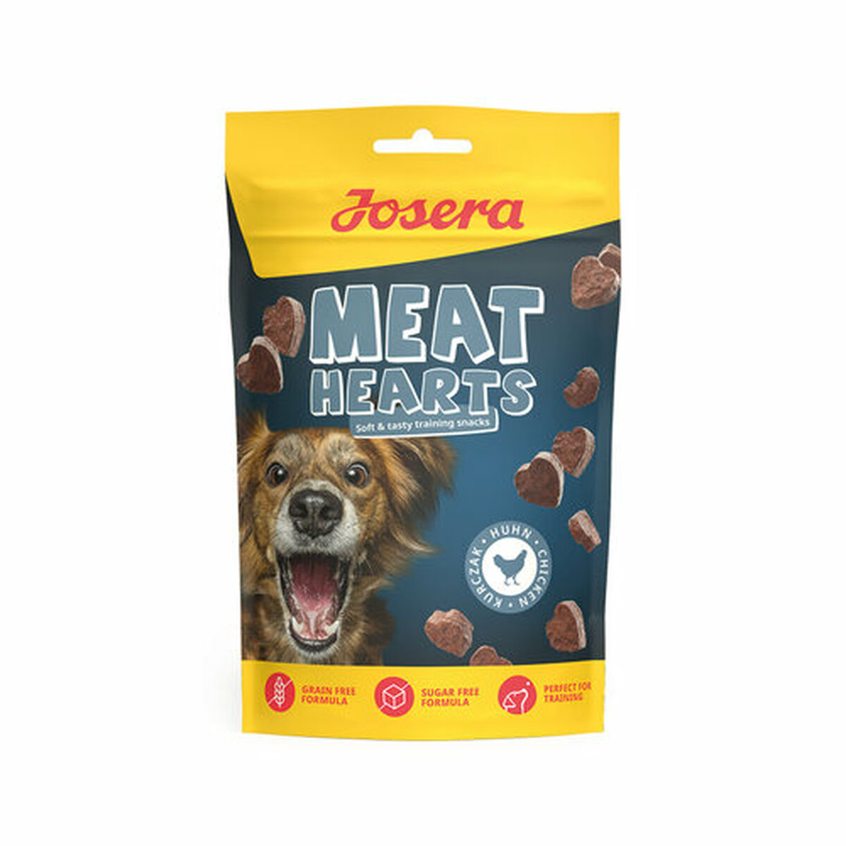 Snack para cães Josera Meat Hearts Frango 70 g